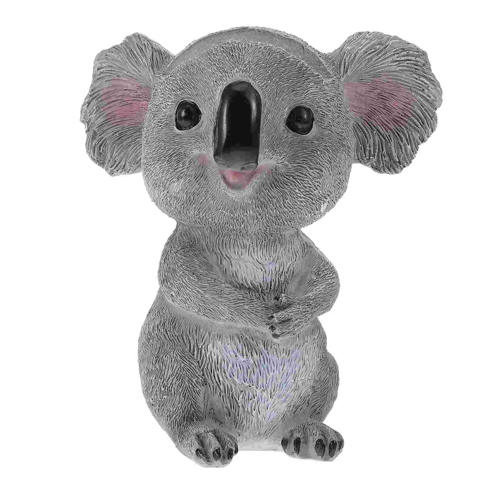 

Holder Glasses Animal Eyeglass Stand Resin Display Brillenhalter Koala Nightstand Ornament Desk Figurine Holders Wand Figurines
