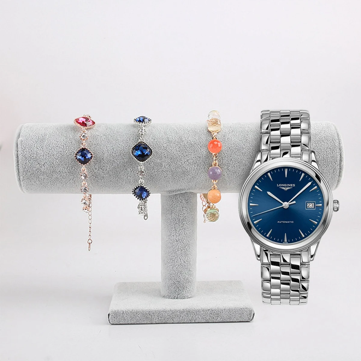 Бархатная Подставка Для Ювелирных Изделий Держатель Цепочки Волос Органайзер