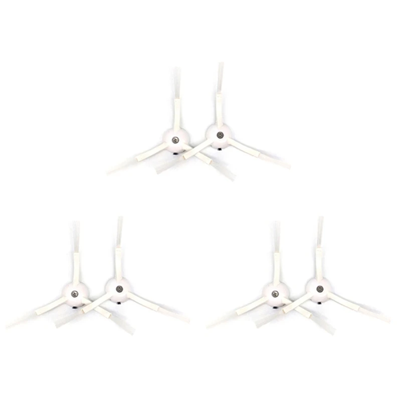 

6Pcs Robot Vacuum Cleaner Side Brush Head Accessories For Xiaomi Replacement Parts