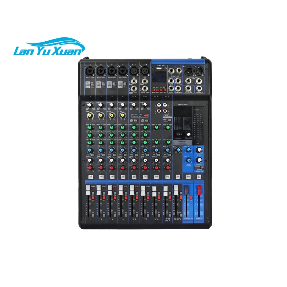 

Professional MG12XU usb sound console 24 dsp effect audio mixer for Stage performance recording