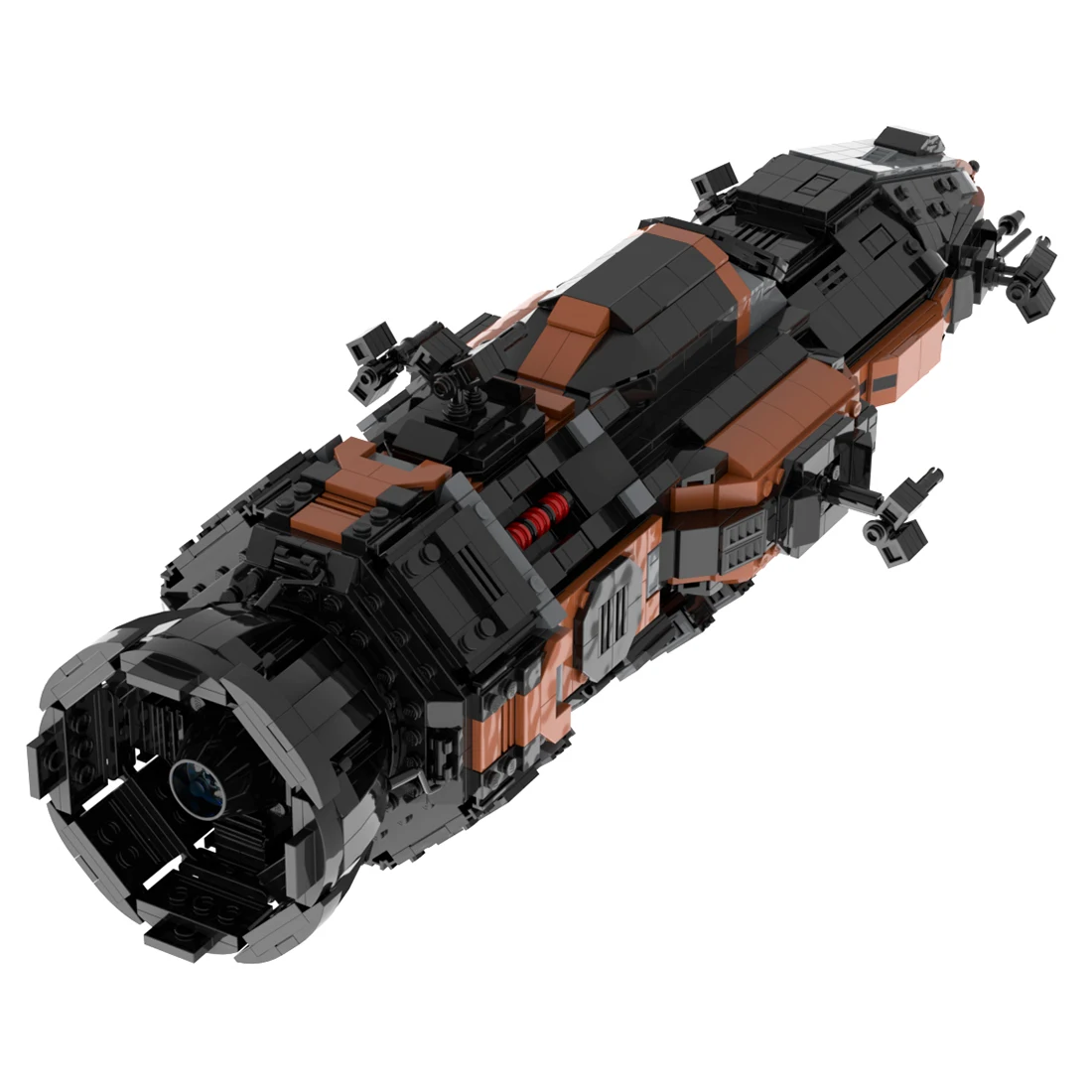 

Авторизованный MOC-95879 MCRN-Tachi, набор строительных блоков среднего масштаба в стиле научно-фантастики