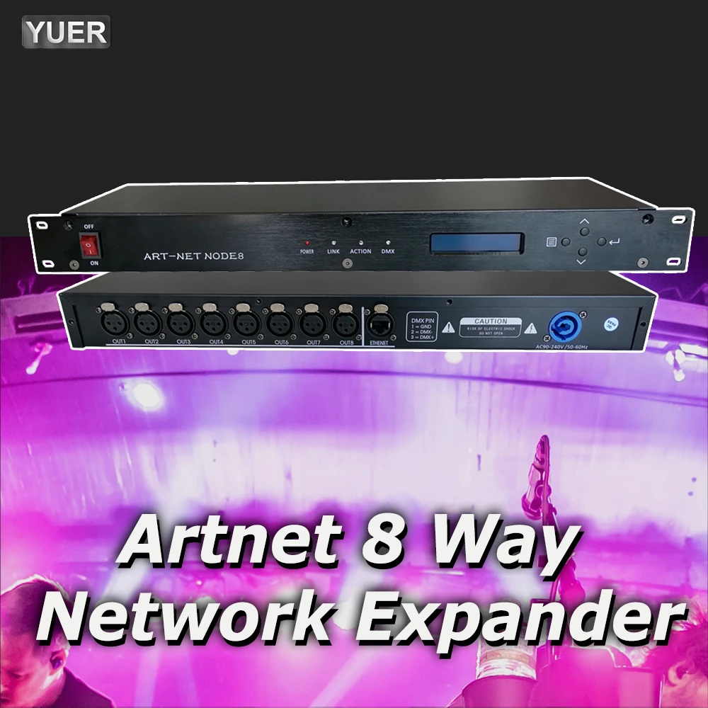 Artnet 8-Way Network Expander 8x512 DMX Node юлия юрьевна попова node js разработка приложений в микросервисной архитектуре с нуля