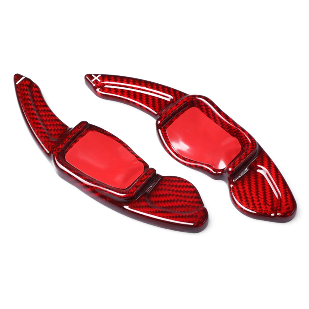 

Car Steering Wheel Paddle Shift Extension For Volkswagen MK5 MK6 R20 R32 R36 CC Scirocco Real Carbon Fiber Auto Accessories