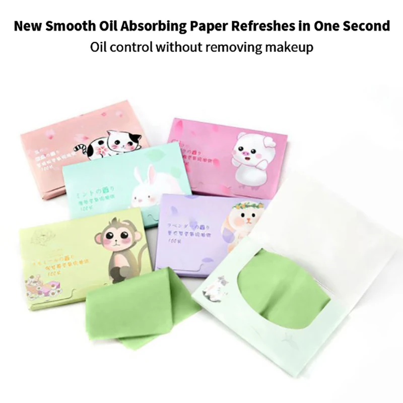 

100 шт./упаковка, абсорбирующие салфетки для удаления жира