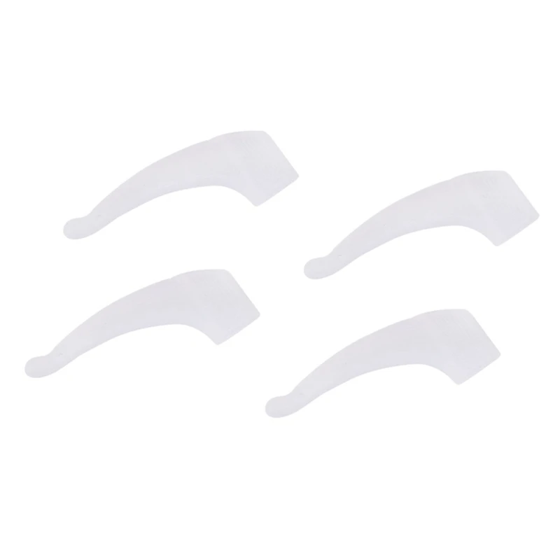 

2 Pair Eyeglasses/Sunglasses/Spectacles Eyewear Ear Hook Lock Tip Holder (White)
