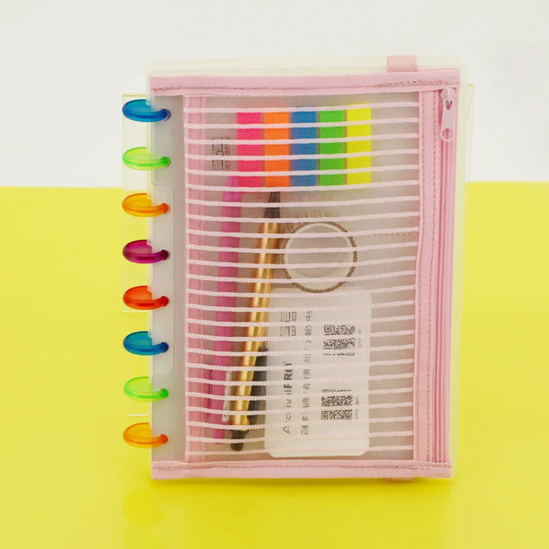Pen Bag Mushroom Planner Accessories A5b6 Size