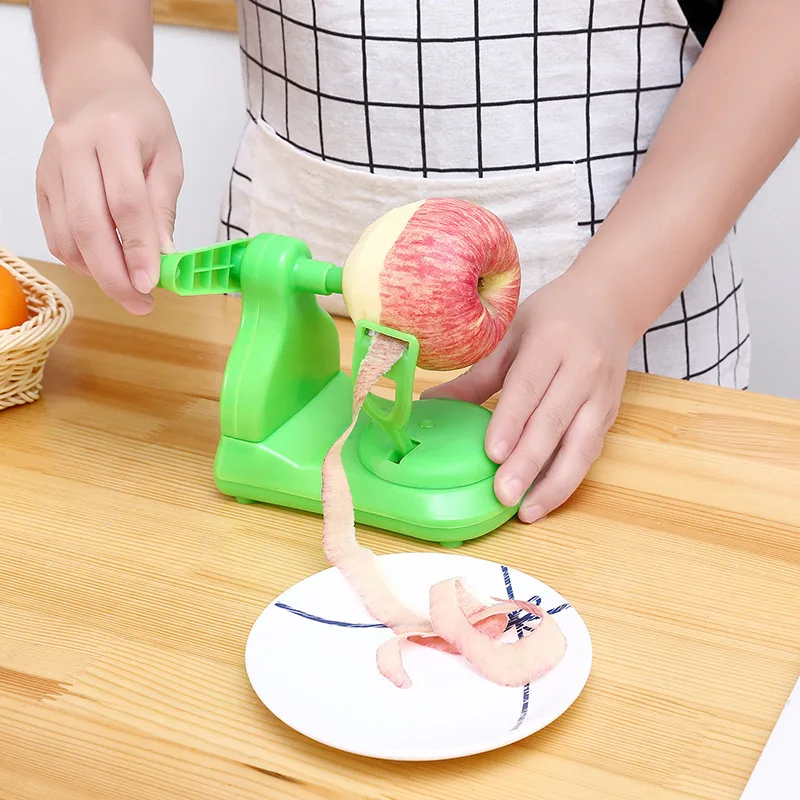 

Hand Operated Fruit Apple Peeler Cutter