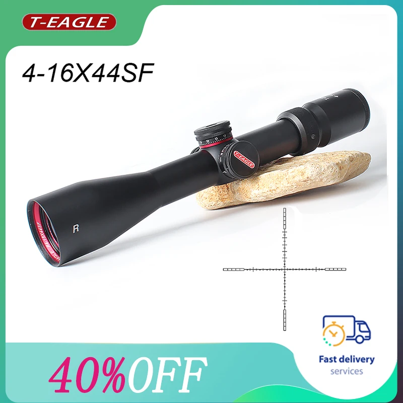 

T-EAGLE R4-16X44SF Optical Sight Tactical Long Range Spotting Scope for Rifle Hunting Ak Airsoft Pistol Weapons Accessories