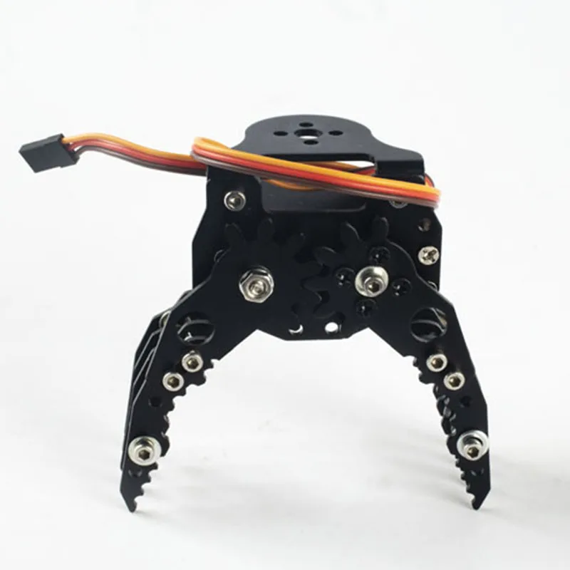 Механический рычаг FlyRoun G6, ручной захват, серводвигатель, ручной захват, совместимый с MG996, шарнирный захват, сделай сам, обработка для дрона