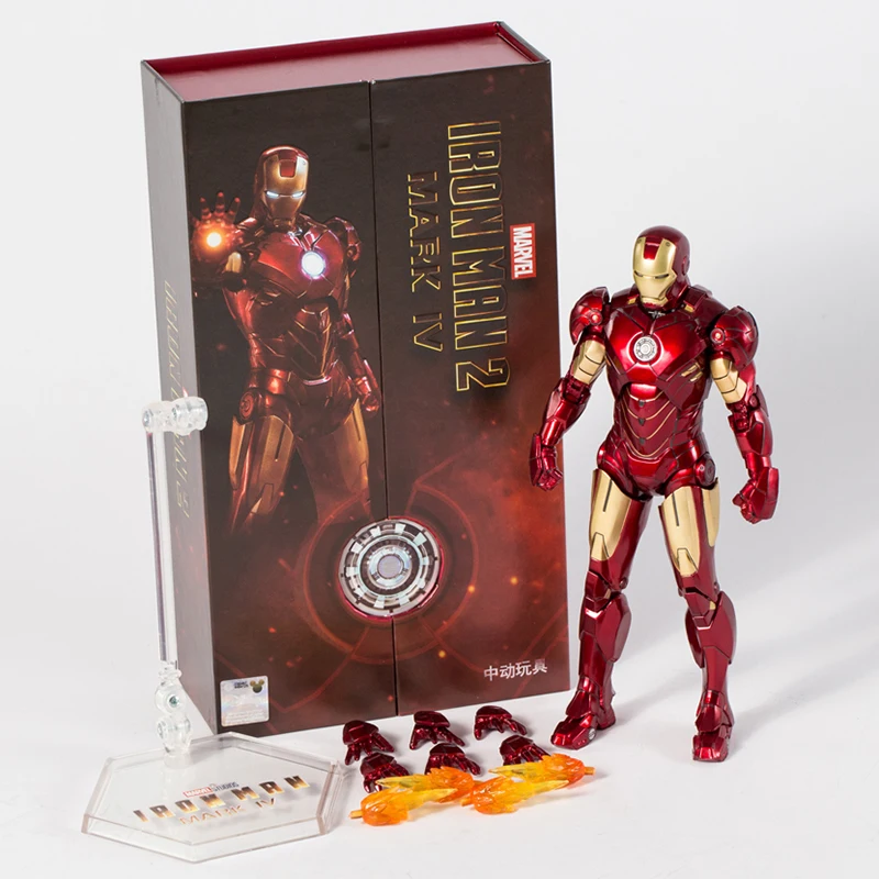 Экшн-фигурки из коллекции ZD Toys Iron Man Mark XLII 42 7 дюймов |