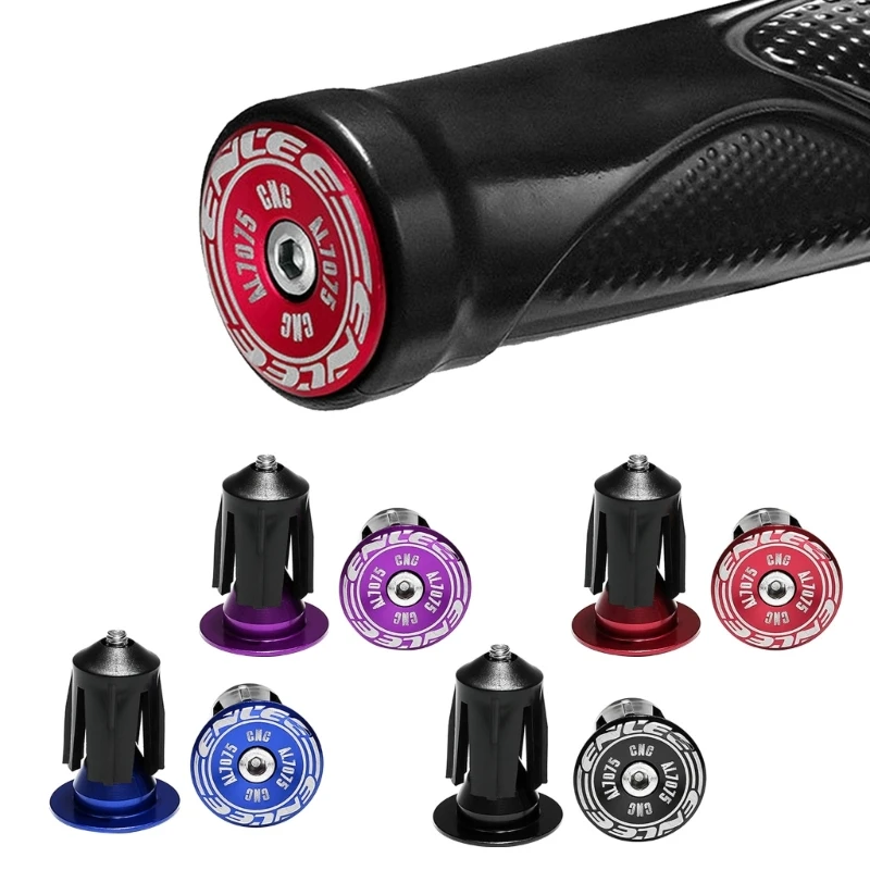 

Grip Handlebar Cap Bike Expansion Lock Bar Plug Aluminium Alloy Lock