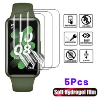 for huawei band 7 band 6 screen protector soft anti scratch protective film for huawei watch fites smart wristband tpu film
