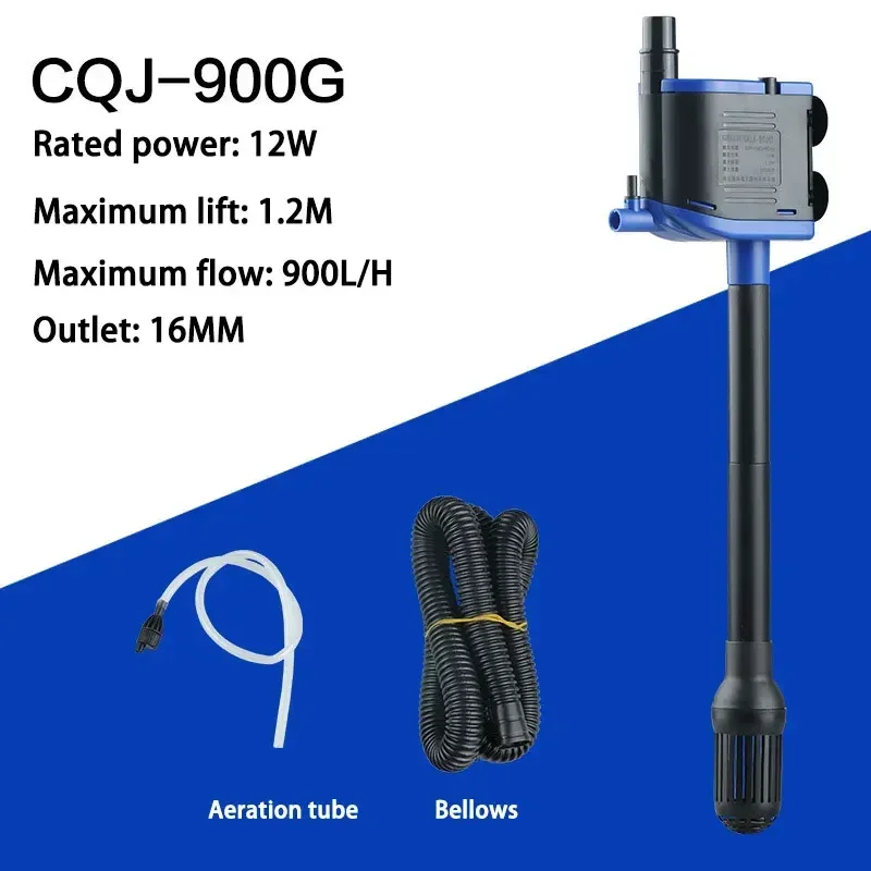 Аквариум 3 в 1 водяной насос погружная фильтрация аквариум Водяной