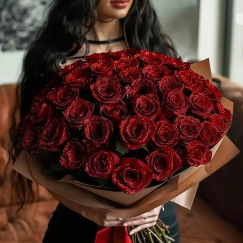 1030 шт. 76 см блестящий искусственный цветок розы на День материValentine's, подруга, жена, букет «сделай сам», подарки на свадьбу, день рождения (art.: 3920d1d15751b) - 3920d1d15751b