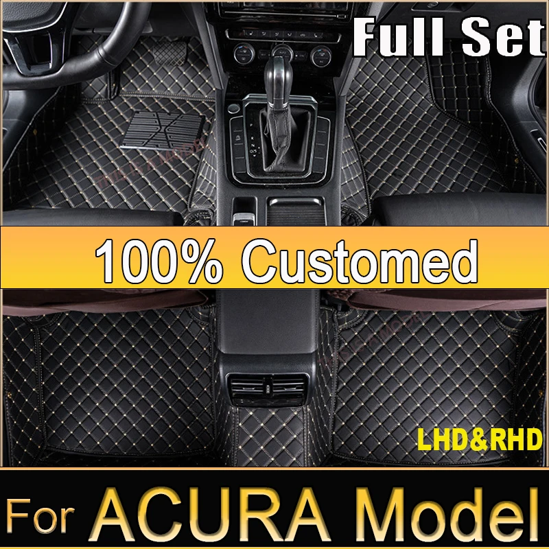 Автомобильные коврики для ACURA MDX RDX ZDX RL TL CDX CC TLX TSX Ковер на заказ Coche аксессуары