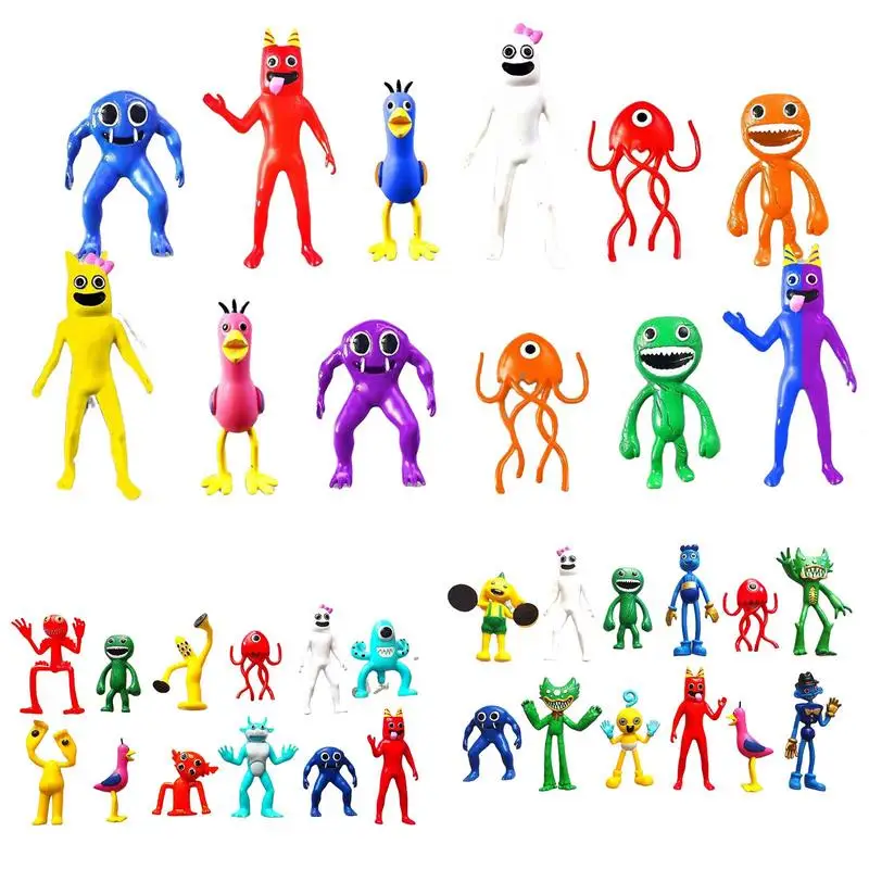 

12pcs Banban Garten Figures Doll Toy Baby Boys Girls Toys Cake Topper Children Birthday Christmas Gifts Popular Game Peripherals