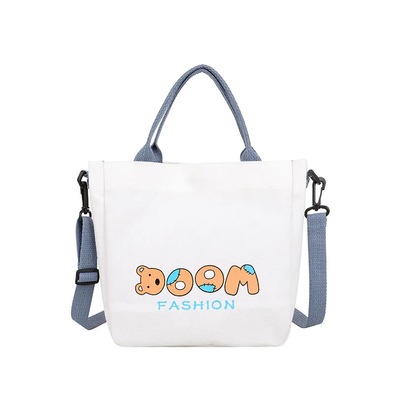 

Large Capacity High School University Class Canvas Bags Japanese Style Vintage Tote Bag 2022 Summer Girls Portable Shoulder Bag