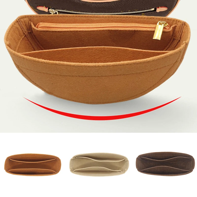 

Фетровая сумка-Органайзер для хранения, сумка-Органайзер, сумка-Органайзер, аксессуары для сумки Moon Bag, Внутренние Сумки