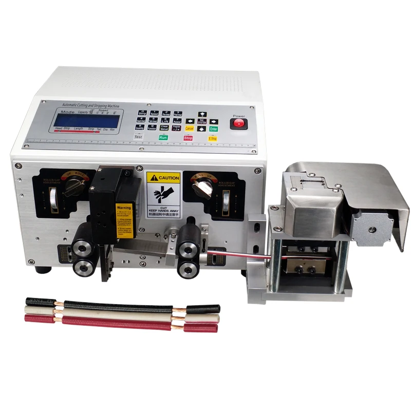 

HS-BX10 Customized Ribbon Cable Stripping Machine Flat Cut Slit and Strip