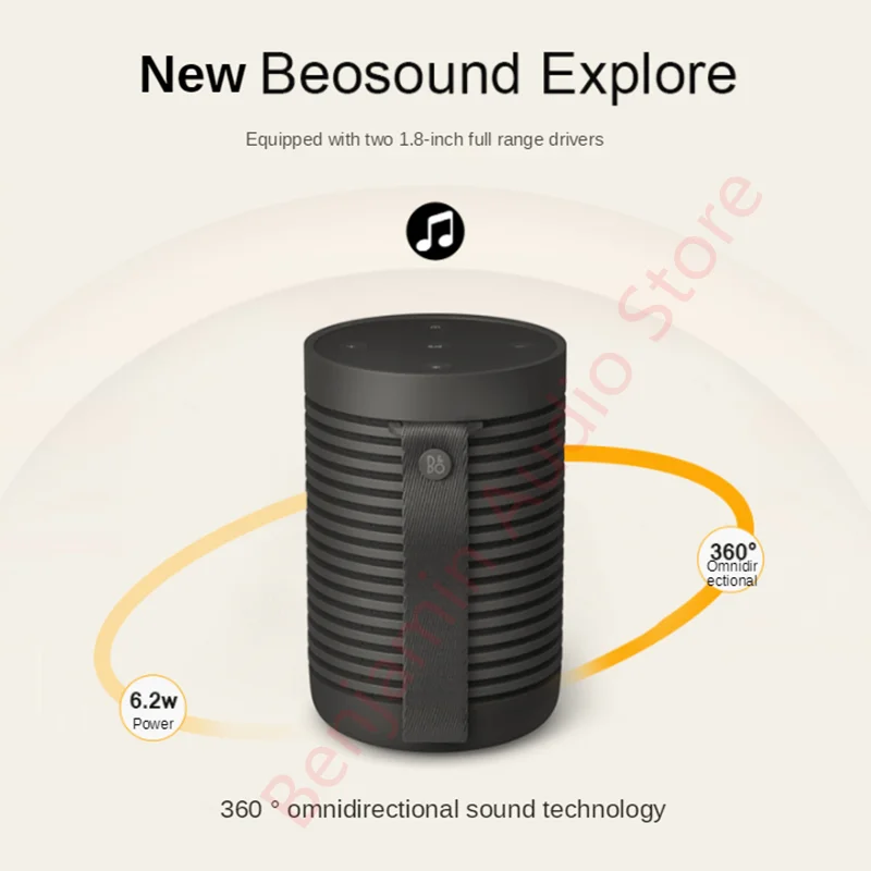 Портативная Hi-Fi беспроводная Bluetooth-Колонка B &amp O Beosound Explore уличная прочная