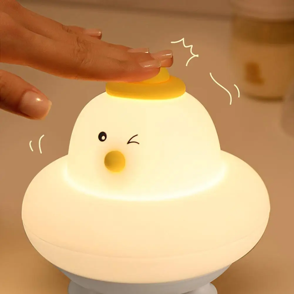 

Забавный силиконовый ночник Pat, милый ночсветильник, силиконовый мягкий ночник в виде животного, декоративный ночник для спальни с датчиком...