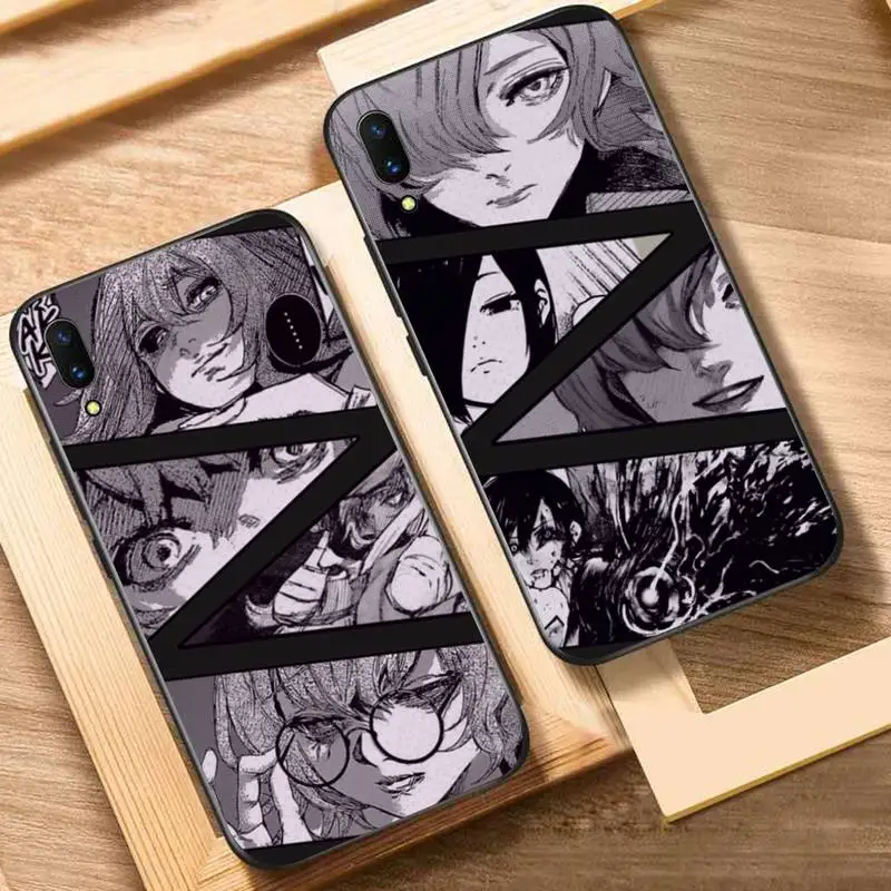 

Anime Tokyo G-Ghouls Phone Case For Oppo Reno Realme C3 6Pro Cover For vivo Y91C Y17 Y19 Funda Capa