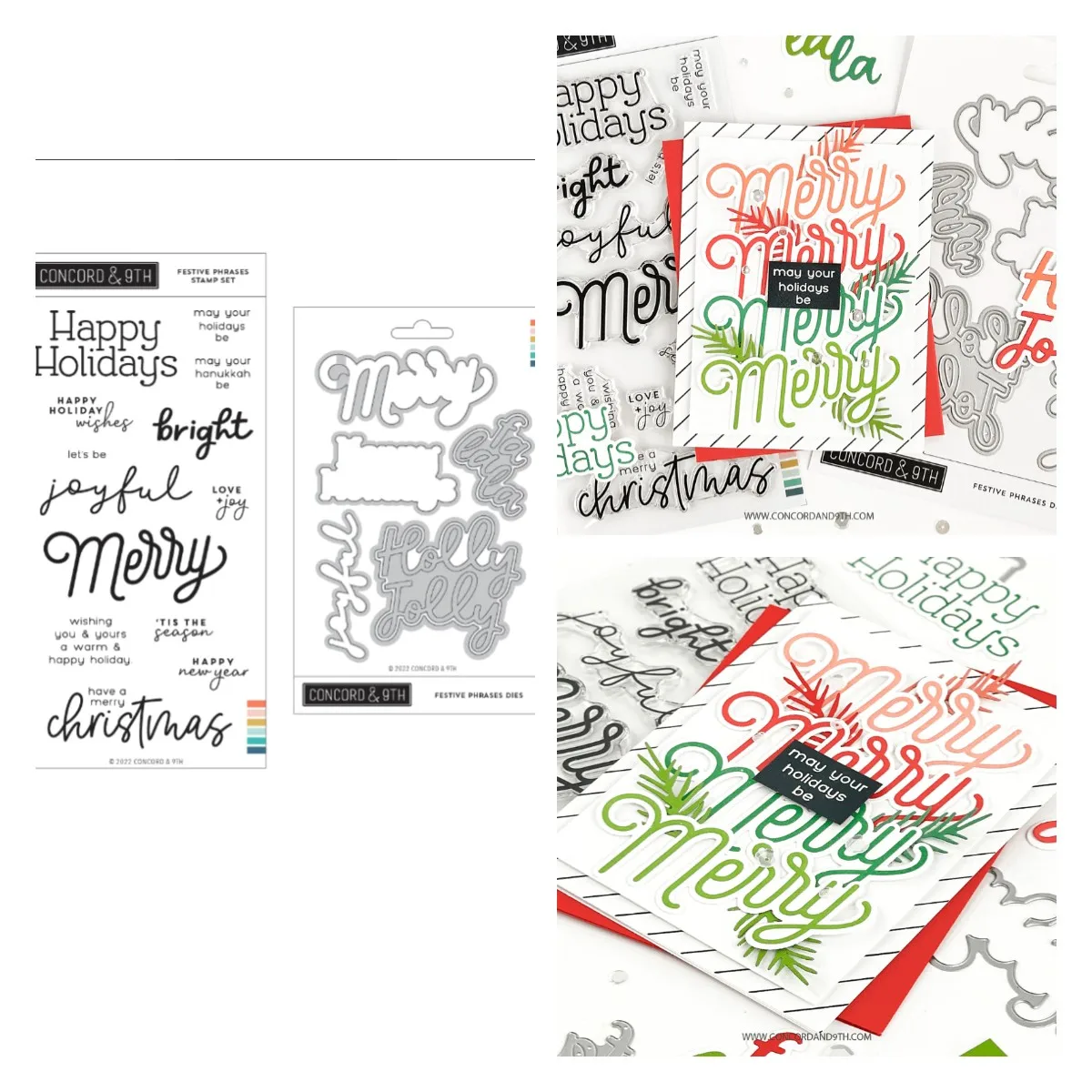 

Festive Phrases Metal Cutting Dies Stamps For Scrapbooking Paper Craft Handmade Card Album Punch Art Cutter 2022 New