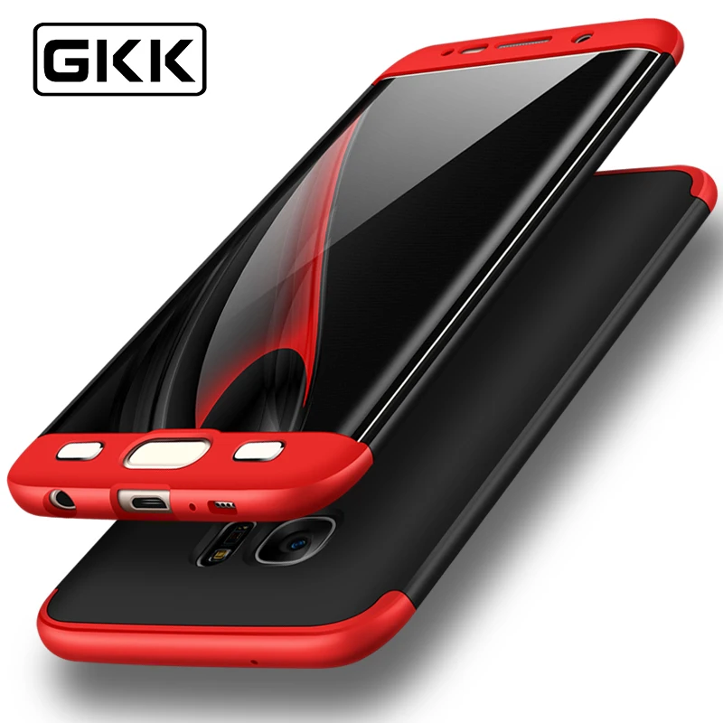 GKK Original Case for Samsung Galaxy S7 S8 S9 Case Slim Armor Protection Matte Hard Cover for Samsung S22 S21 S10 Plus Ultra