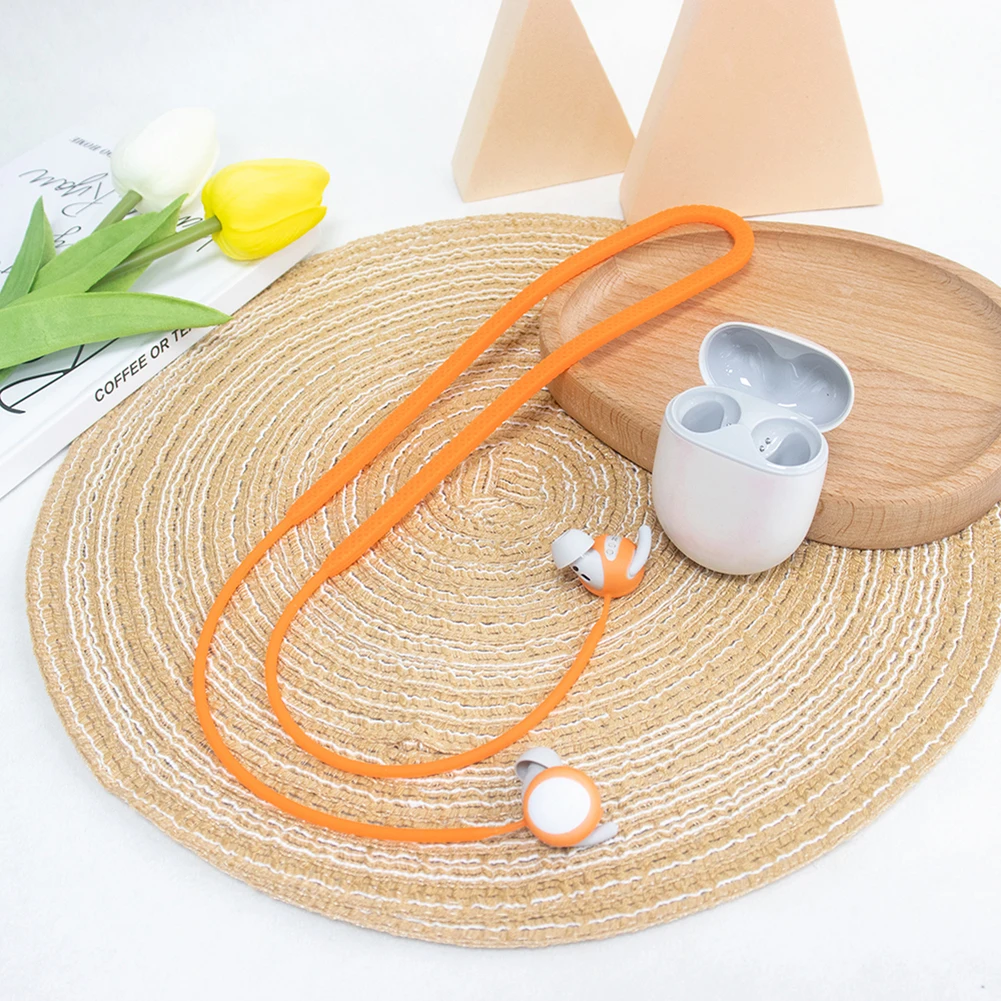 

Мягкие силиконовые наушники с защитой от потери, шнурок для наушников, беспроводные наушники, гарнитура, подвесной шейный шнур для Google Pixel ...