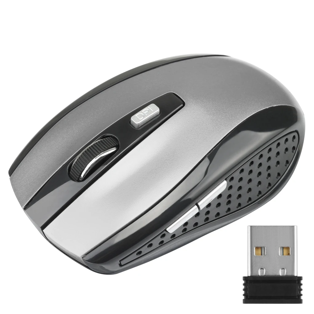 

Mini 2.4 GHz Wireless Optical Mouse 6 Keys Portable Mice Wireless USB Mouse For PC Laptop Notebook