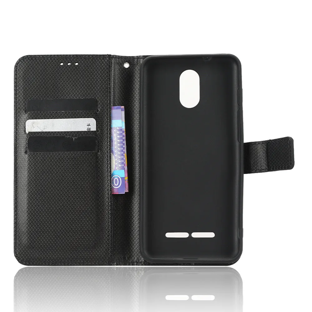 Роскошный флип-чехол-кошелек из искусственной кожи с ромбовидным узором для Unimax