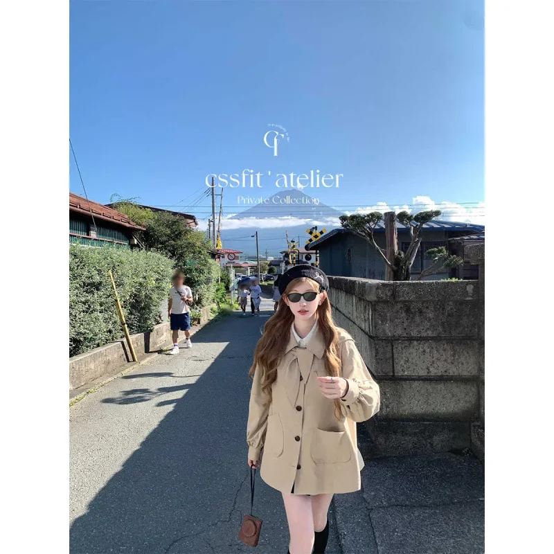 Женская куртка-зонтик Tokyo 24/ss с кроличьими ушками чувственная кнопка чаки