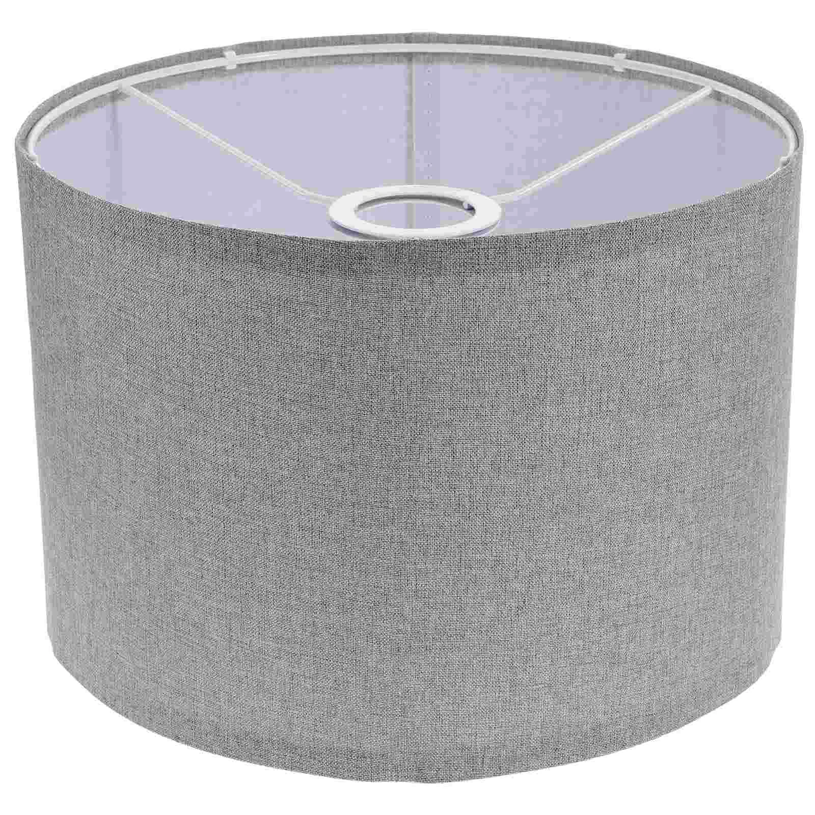 

Table Lamp Shape Detachable Lamp Shade Lamp Protective Cover Linen Lampshade