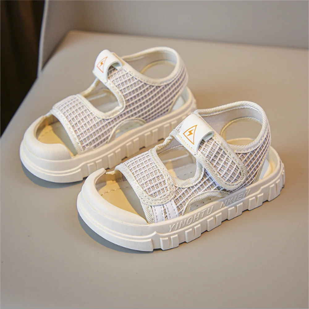 

Baby Girls Boys Sandals Summer Infant Toddler Shoes Non-Slip Soft Sole Breathable Kids Beach Shoes Children Sandals