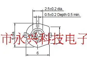 20 шт./партия конденсатор с регулируемой емкостью пФ