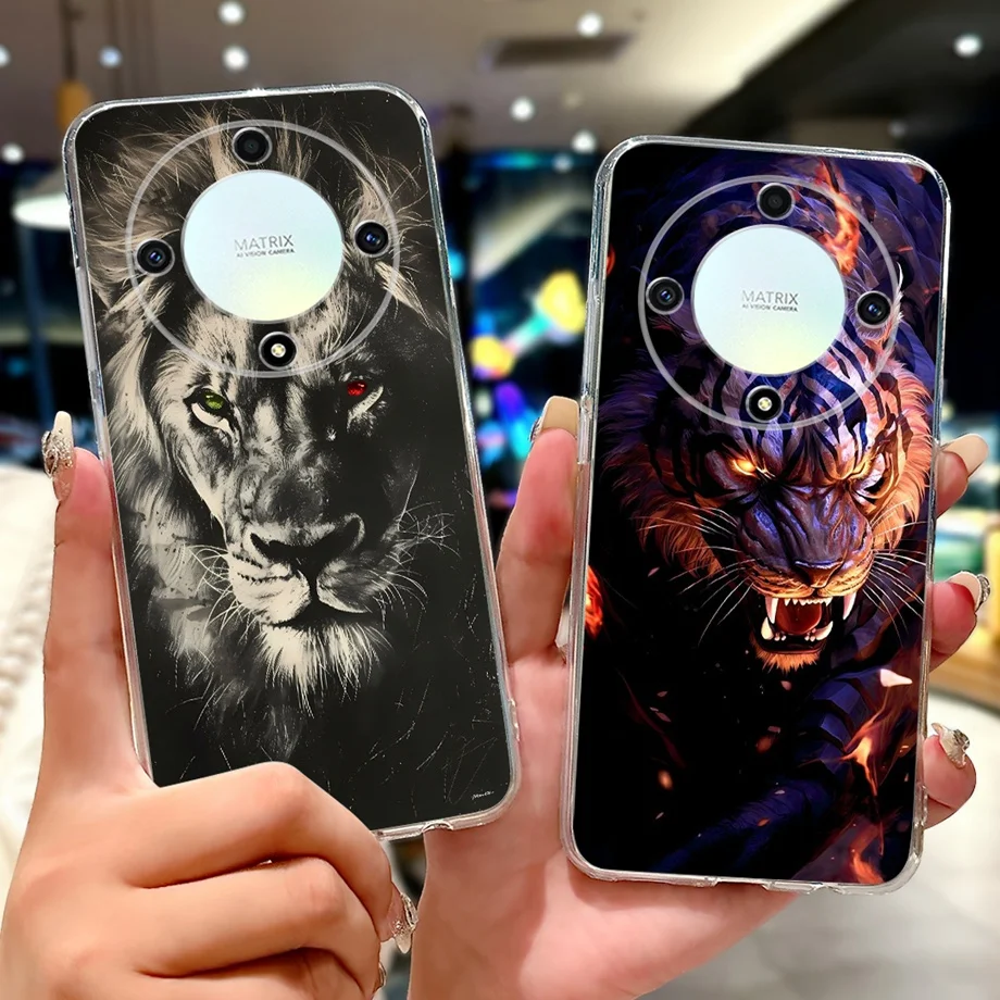 Фото Чехол для Honor Magic6 Lite ALI-NX3, популярный модный окрашенный чехол, мягкий тонкий чехол для телефона для Honor Magic5 Lite Magic 6 Lite 5G, сумки №3