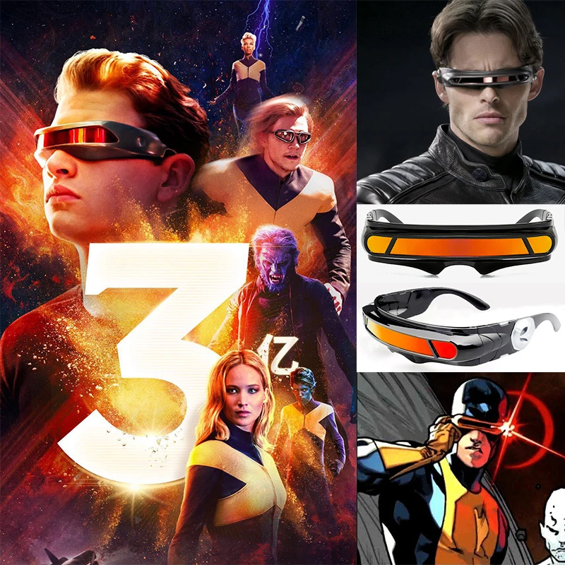 Солнцезащитные очки X-men поляризационные для мужчин и женщин винтажные роскошные