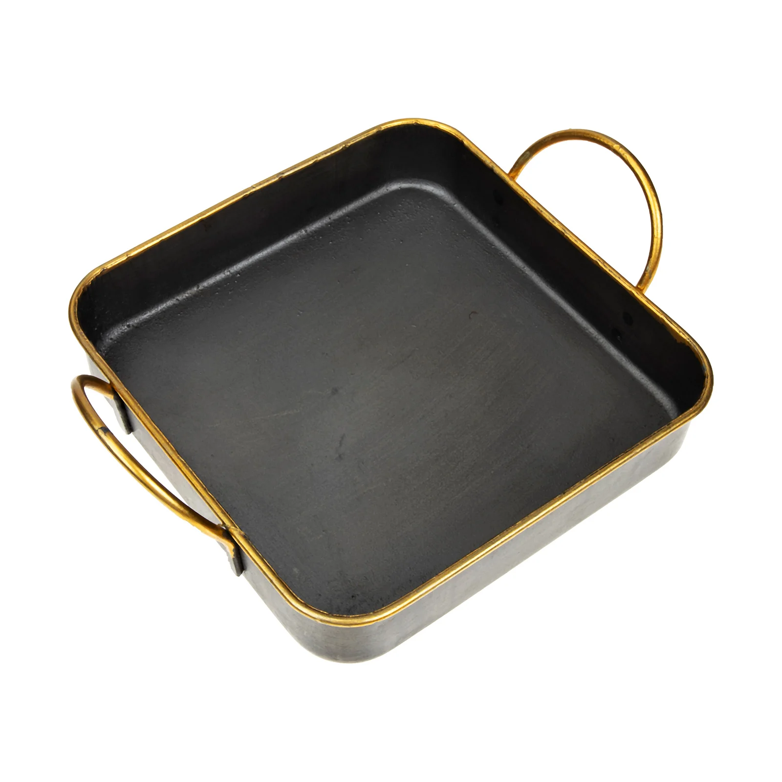 

Tray Serving Galvanized Metal Trays Coffee Tablefarmhouse Platter Decorative Bread Dessert Rustic Plate Vintage Fruit Snack