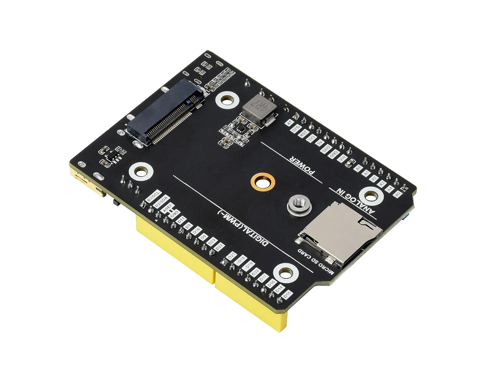 

Arduino Compatible Base Board For Raspberry Pi Compute Module 4, HDMI, USB, M.2 Slot