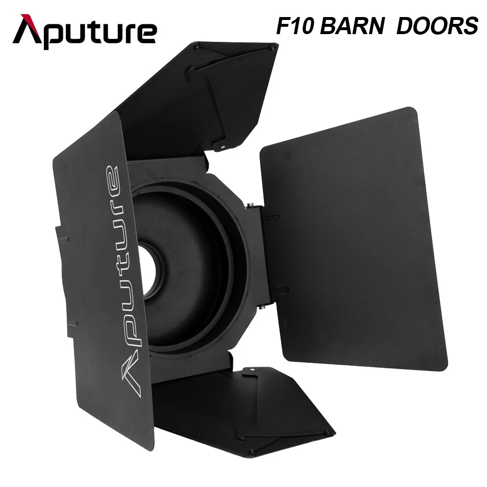 

Aputure F10 barndoor светодиодный F10 Fresnel LS 600D 600X Pro 300X 300D 120D Bowens Mount LED Lights 8-Leaf Design & отрицательный отражатель