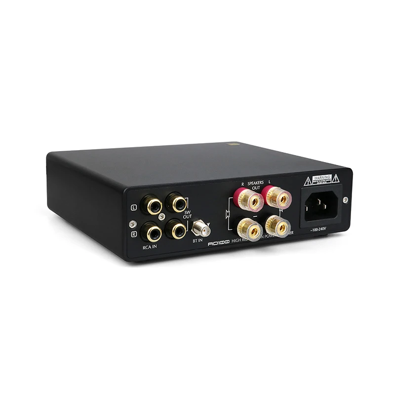 SMSL AO100 усилитель мощности 70 Вт * 2 Bluetooth 5 0 сабвуфер pre out для 2.1 системы EQ режимы MA12070