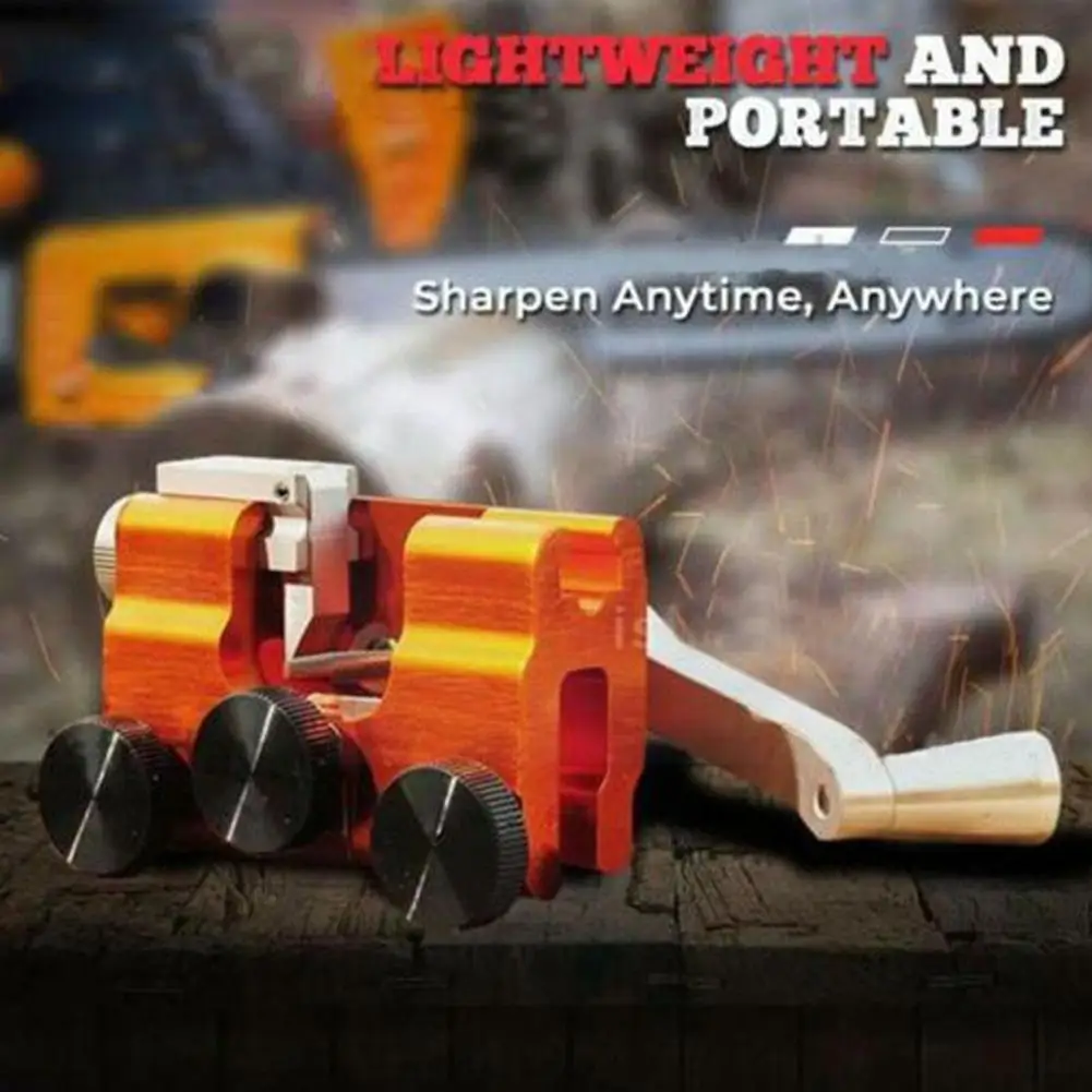 

Portable Chainsaw Sharpener Tool Easy For Woodworking Grinding Stone Sharpening Chain Machine Chainsaw Chains Sharpen Machi Q3e6