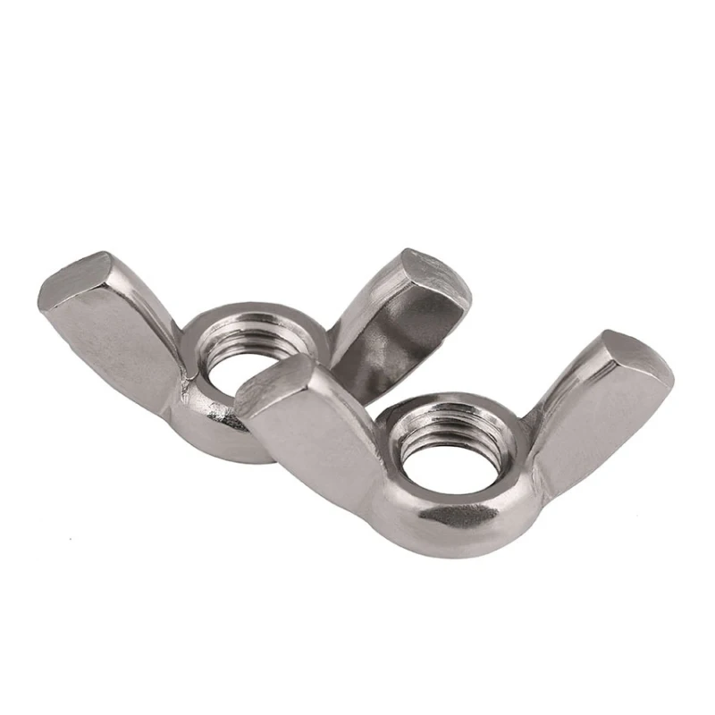 

316stainless Steel Butterfly Nut\ Butterfly Angle Nut Yuanbao Screw Cap M3M4M5M6M8M10M12 10Pcs