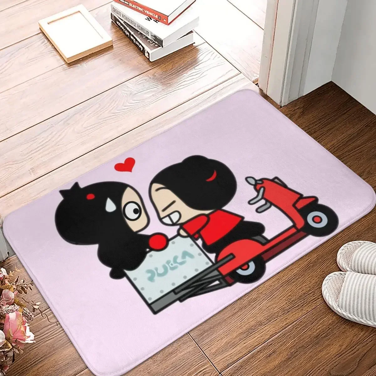 Коврик для двери Pucca and Garu ковер коврик ног полиэстер противоскользящий