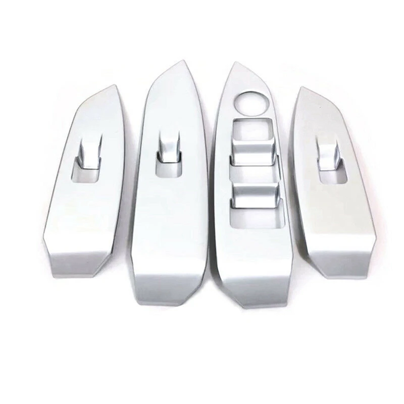 

ABS хромированный переключатель на дверь и окно, регулируемая панель подъема, обшивка для Mazda CX-3 CX3 2016 2017 2018 2019, автомобильный Стайлинг