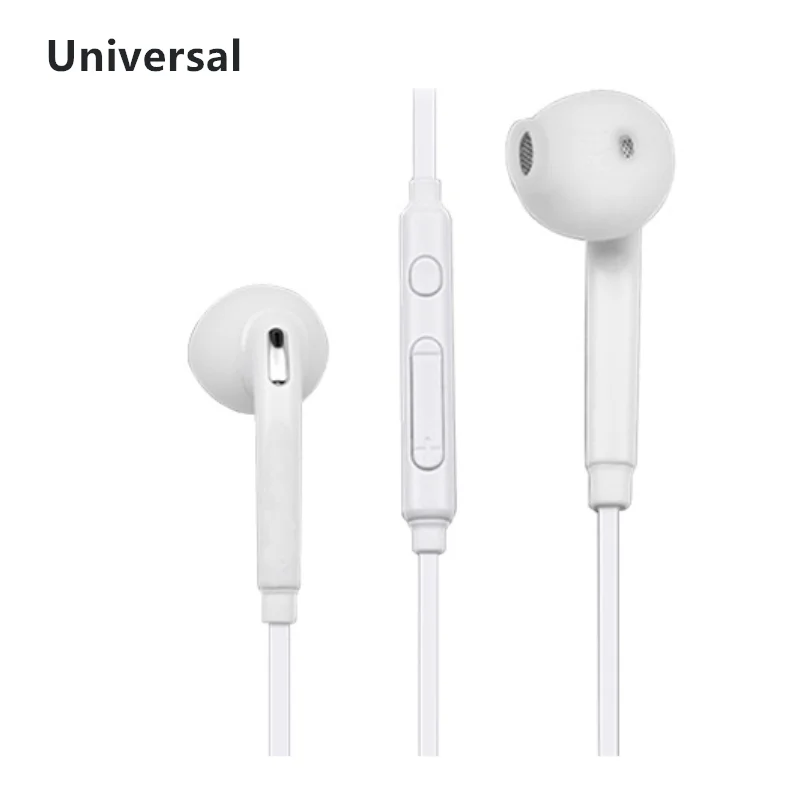 

3.5mm Black Wired Headphones In-ear Headphones with Microphone for Huawei Xiaomi S6 Mobile Phone Earphone Earbuds