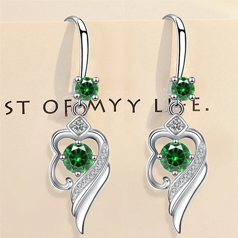 Женские серьги из серебра 925 пробы, с изгибом