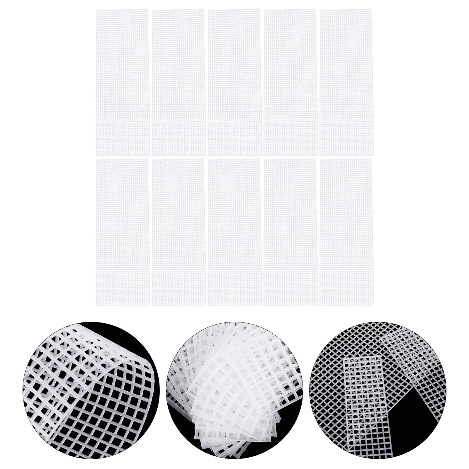 

Sheets Canvasmeshsheet Embroidery Crafting Diy Acrylic Needlepoint Yarn Cross Crochet Kits Sewing Body Purse Grid Project Plate
