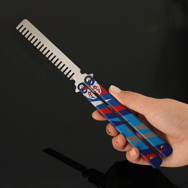 Стильный нож-бабочка Valorant Yoru косплей оружие героя CSGO нож Смита чемпионы 2021 модель