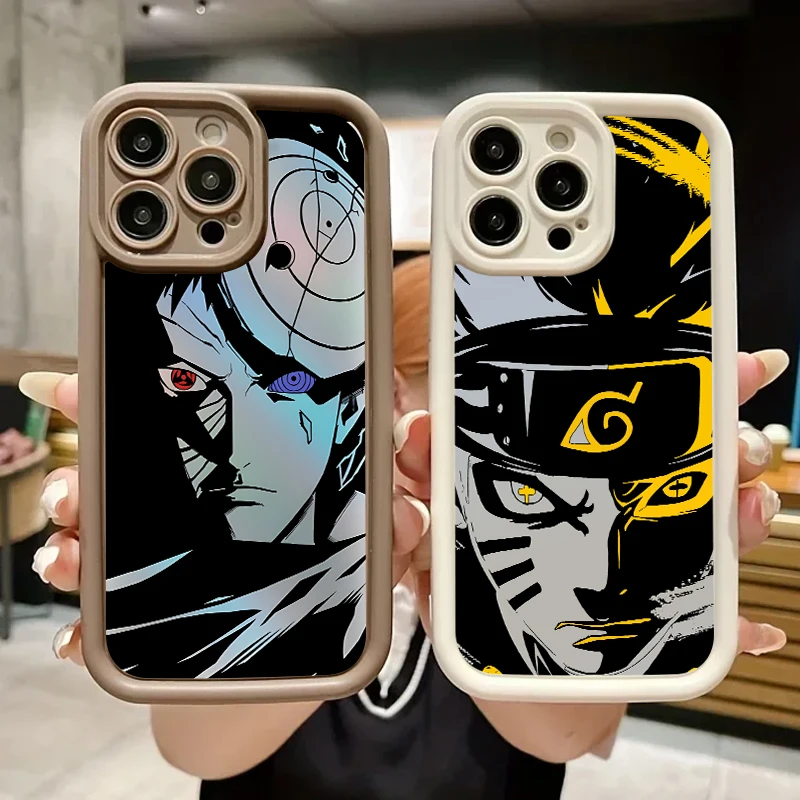 Чехол с изображением аниме Учиха Обито для Oppo A55 A38 A53 A58 A72 A76 A17k A18 A31 A35 A11 A15 A57 A17 A16 A54